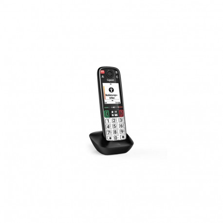 Gigaset EASY 500HX Analog/DECT telephone Caller ID Black, Silver