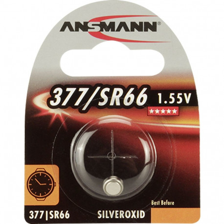 "Ansmann 377 Silveroxid SR66"