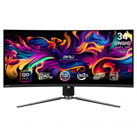 MSI monitor MPG 341CQPX QD-OLED