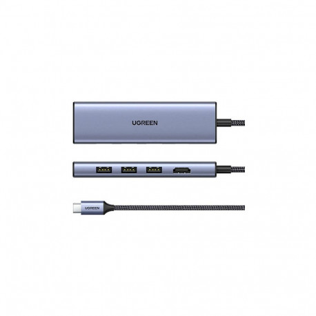 "UGREEN CM511 6-in-1 USB-C Hub 1x HDMI 3x USB-A 1x TF/SD"