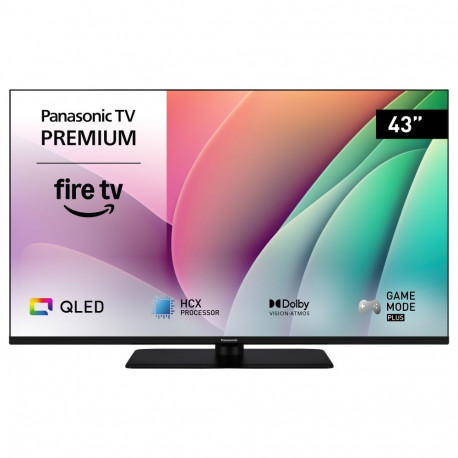 Panasonic teler TV-43W80A 109,2cm/43" (3840x2160) 16:9 4K QLED Fire TV HDR mängurežiim