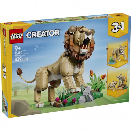 LEGO Creator Metsloomad: Majesteetlik lõvi
