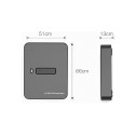 Gembird dokijaam USB Type-C M.2 SATA, must