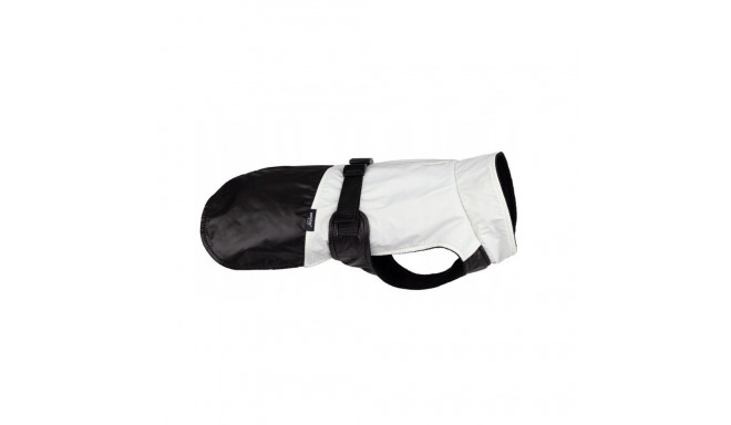 JACKET FOR DOGS FLUO BLACK. WHITE 40