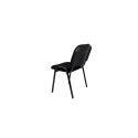 CHAIR ISO BLACK TEXTILE DC-221