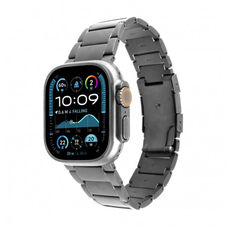 fixed | Titanium Strap for Apple Watch 44/45/46/49mm | Natural Titanium