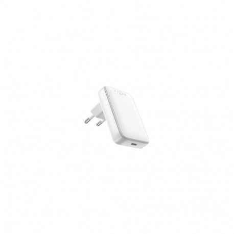 fixed Slim USB-C Travel Charger, GaN, PD support, 30W, White |