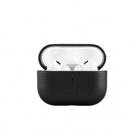 fixed | Earbuds Case with MagSafe Support | Apple AirPods Pro 2/Pro 2 (USB-C) | Black | Leather