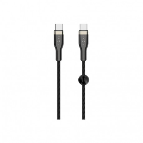 fixed | Braided Cable USB-C/USB-C, 2m, 100W | FIXDB-CC2-BK