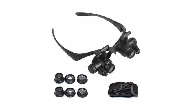 suurendusprillid AG480B LED 25x