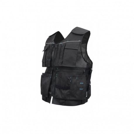 Darba veste HELWIG, melna, poliesters OXFORD 600D, HT5K930, HOGERT