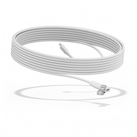 Audio Equipment - Logitech Rally Mic Pod Extension Cable, 10m, White