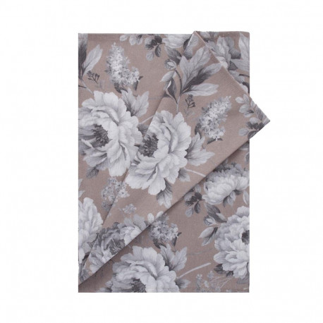 Table mat ZHAO 43x116cm, gray roses
