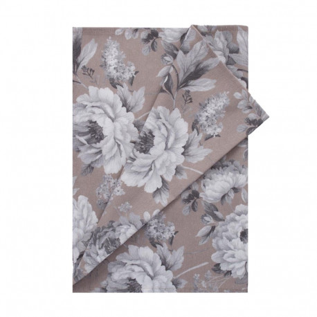 Table mat ZHAO 43x150cm, gray roses