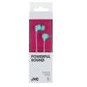 JVC headphones HA-FX10, light blue