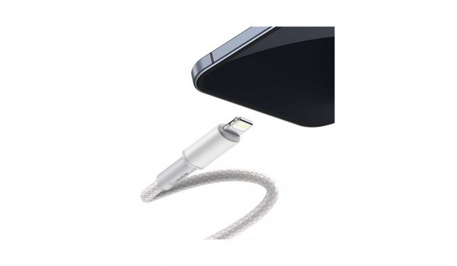 Baseus CATLGD-02 lightning cable 1 m White