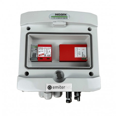 Lülitusseade EMITTER hermeetiline DC-AC IP65 koos alalisvoolu ülepingekaitsega Dehn 1000V type 1+2 1