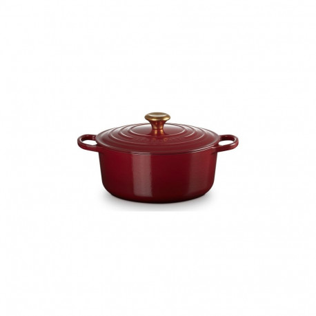 Le Creuset kastrul 21177269494441 5.3L ümmargune, punane