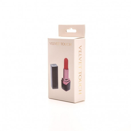 Mini vibraator huulepulgakujuline USB-ga laetav, must