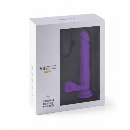 Realistlik vibraator R16 16cm, lilla