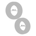 Double Stackers C-Rings 2 Pcs Set