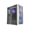 Darkflash DK352 Plus computer case (black and white) + 4 ARGB fans