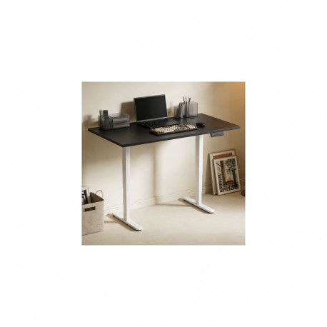 Adjustable Height Table Up Up Bjorn II White, Table top L Black