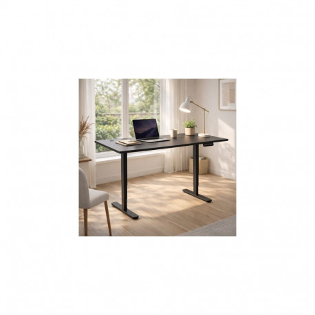 Adjustable Height Table Up Up Bjorn II Black, Table top M Black