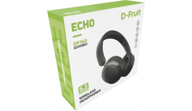 D-Fruit wireless headset Echo DF165, black