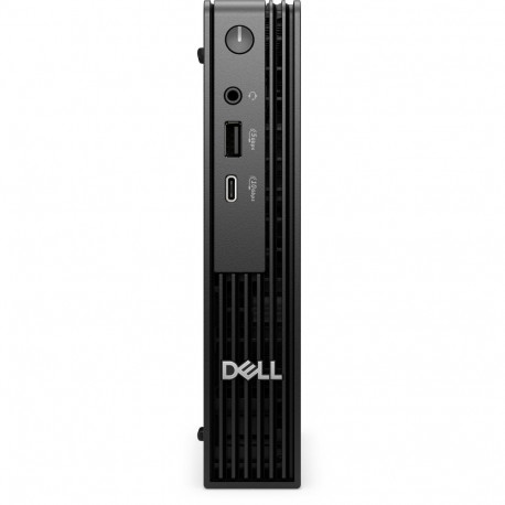 Desktop Computer - Dell Pro Micro QCM1255, Ryzen 5 PRO 8500GE, 16GB RAM, 512GB SSD, Black
