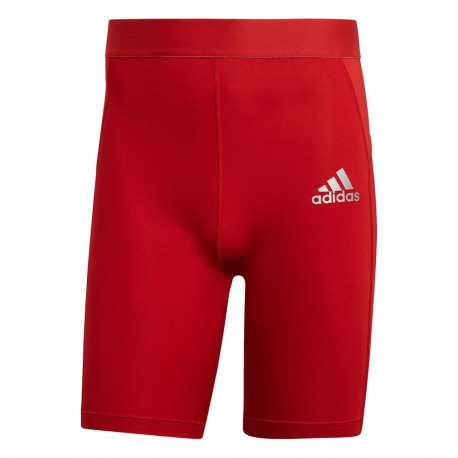 Spodenki męskie adidas Techfit Short Tig czerwone GU7314