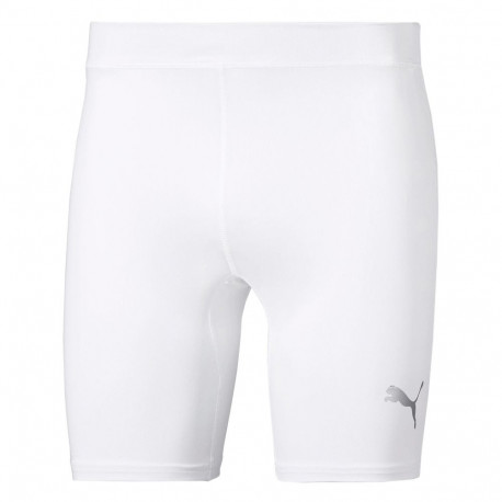 Spodenki męskie Puma LIGA Baselayer Short Tight białe 655924 04