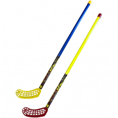 Azetx unihokikepp Cobra Junior HDPE ilma haardeteibita 92cm