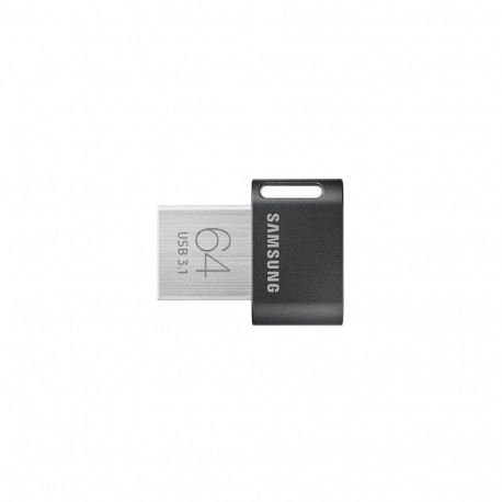 Samsung USB-mälupulk MUF-64AB/APC FIT Plus 64GB USB 3.1, must/hõbedane