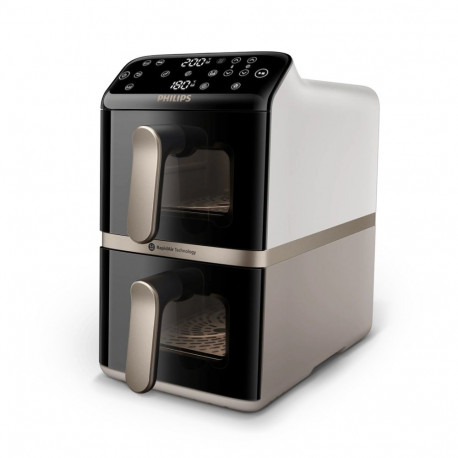 Philips õhufritüür 4000 series NA462/80 topelt 10L iseseisev 2750W, must, kuldne, hall