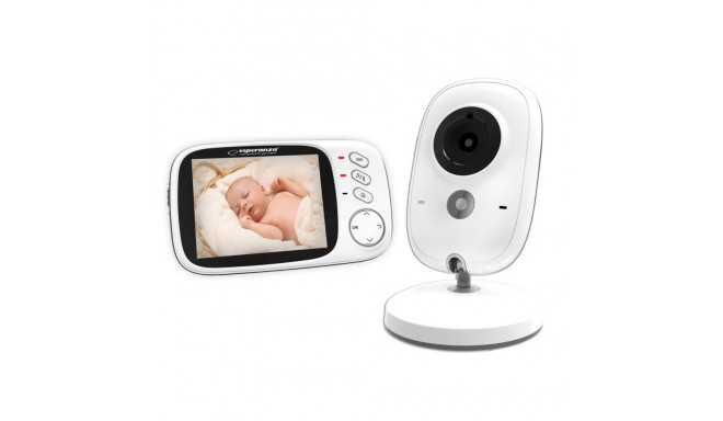 Esperanza beebimonitor EHM002 LCD 3,2", valge