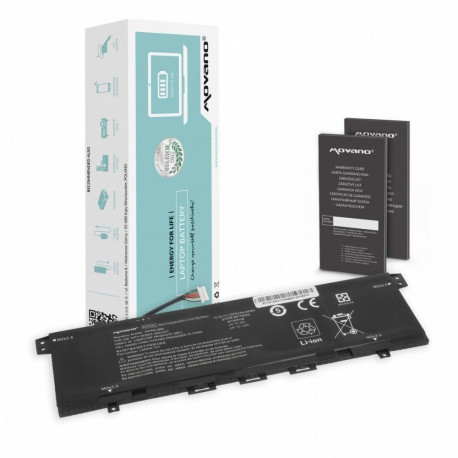 HP aku KC04XL HSTNN-IB8K Envy x360 13-AG 13-AR 13-AH 13-AQ 3300 mAh (50 Wh)