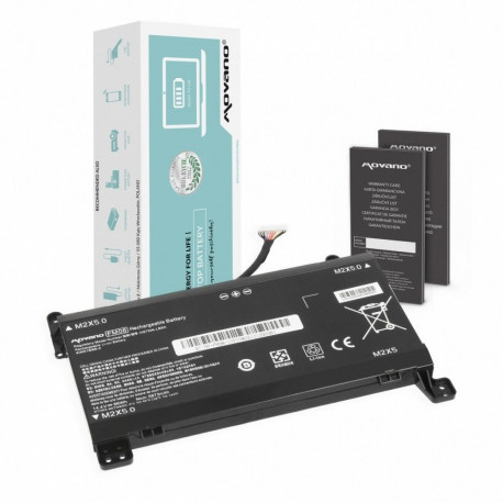 Battery FM08 TPN-Q195 for HP Omen 17-AN 12 PIN - 5973 mAh (86 Wh)