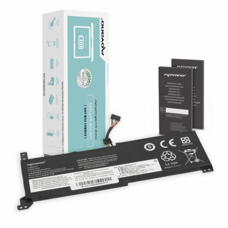 Battery L20M2PF0 L20C2PF0 L20L2PF0 for Lenovo V14 V15 V17 G2-ALC G2-ITL - 4650 mAh (36 Wh)
