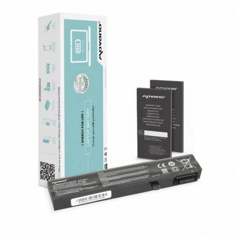 MSI aku BTY-M6H CX62 GE62 GE72 GL72 PE70 4400mAh (48Wh)