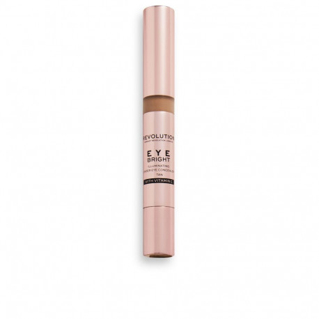 REVOLUTION MAKE UP peitekreem bright eye 3ml, tume beež