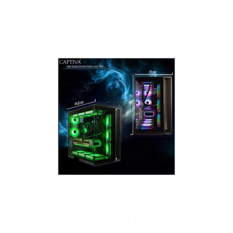 CAPTIVA PC Highend Gaming I89-020 (i9-14900KF/RTX5080 16GB GDDR7/SSD 2TB/64GB/WLAN/Windows 11 Home 6