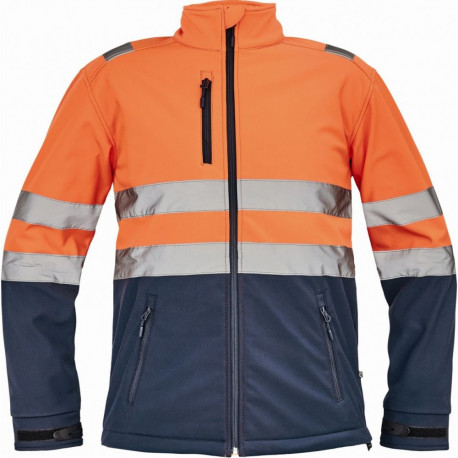 Cerva Granada softshell Hi-Vis oranž XL