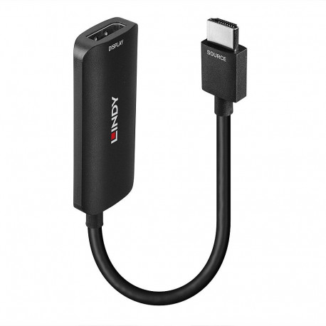 konverter  HDMI (F) - Displayport (M), 4K@60Hz (Displayport monitorile) 0.5m, must