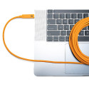 "Tools TetherPro USB-C auf USB-C rechter Winkel orange"
