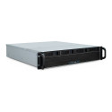 "Inter-Tech IPC 2U-2404L SATA (schwarz, 2 Hheneinheiten)"
