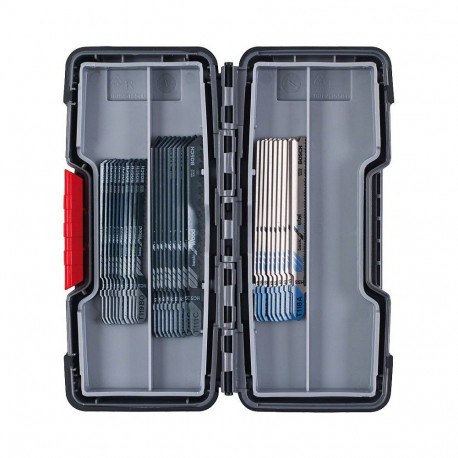 "Bosch 30tlg. Stichsägeblatt-Set Holz und Metall T119BO. T111C. T"