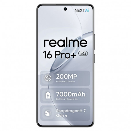 "Realme 16 Pro+ 5G Dual Sim 12RAM 512GB grey"