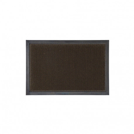 DOORMAT POLY/RUBBER 3D ORANGE H1X40X60CM