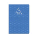 HARD COVER NOTEBOOK A5 SILVER SQUARED